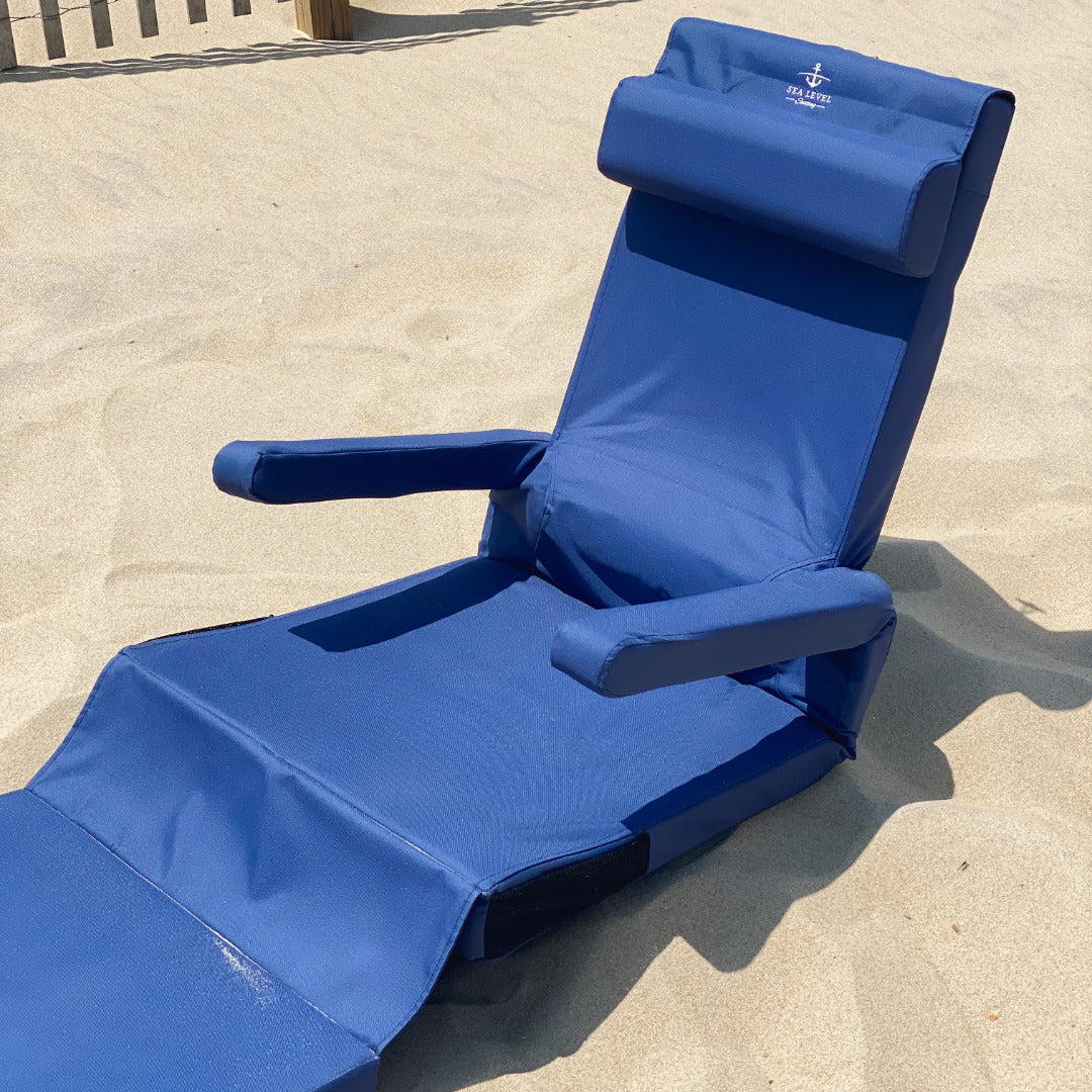 Luxury Lounger—Denim