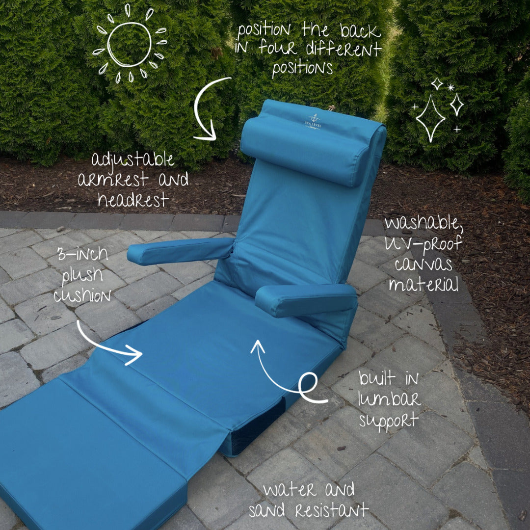 Luxury Lounger—Denim